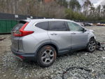 2017 Honda Cr-v Exl Silver vin: 2HKRW2H8XHH619232