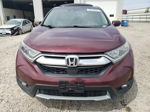 2017 Honda Cr-v Exl Красный vin: 2HKRW2H8XHH621613