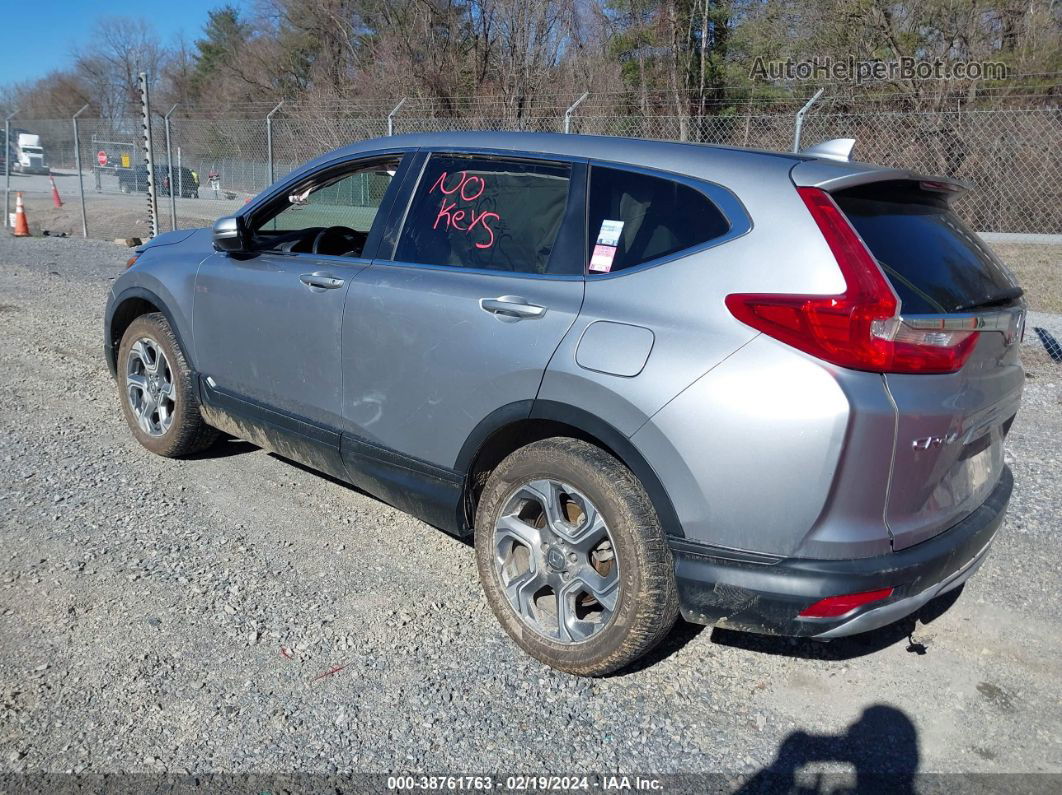 2017 Honda Cr-v Ex-l/ex-l Navi Gray vin: 2HKRW2H8XHH637049