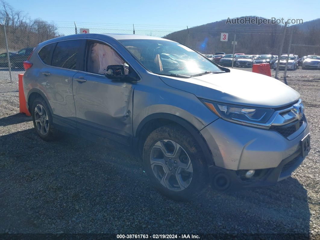 2017 Honda Cr-v Ex-l/ex-l Navi Gray vin: 2HKRW2H8XHH637049