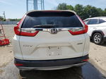 2018 Honda Cr-v Exl White vin: 2HKRW2H8XJH616191