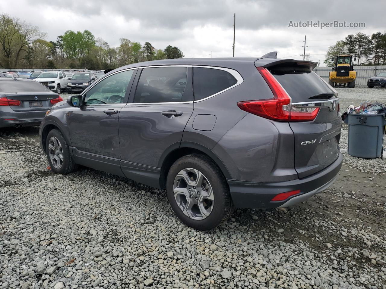 2018 Honda Cr-v Exl Charcoal vin: 2HKRW2H8XJH656979