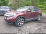 2019 Honda Cr-v Ex-l Red vin: 2HKRW2H8XKH669099