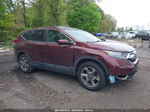 2019 Honda Cr-v Ex-l Red vin: 2HKRW2H8XKH669099