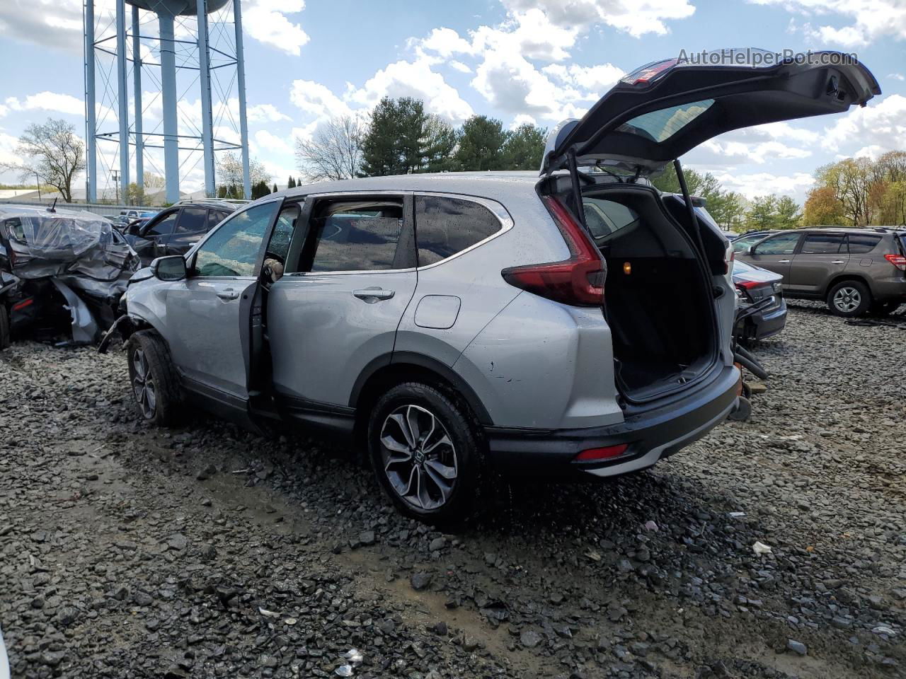 2020 Honda Cr-v Exl Серый vin: 2HKRW2H8XLH618607