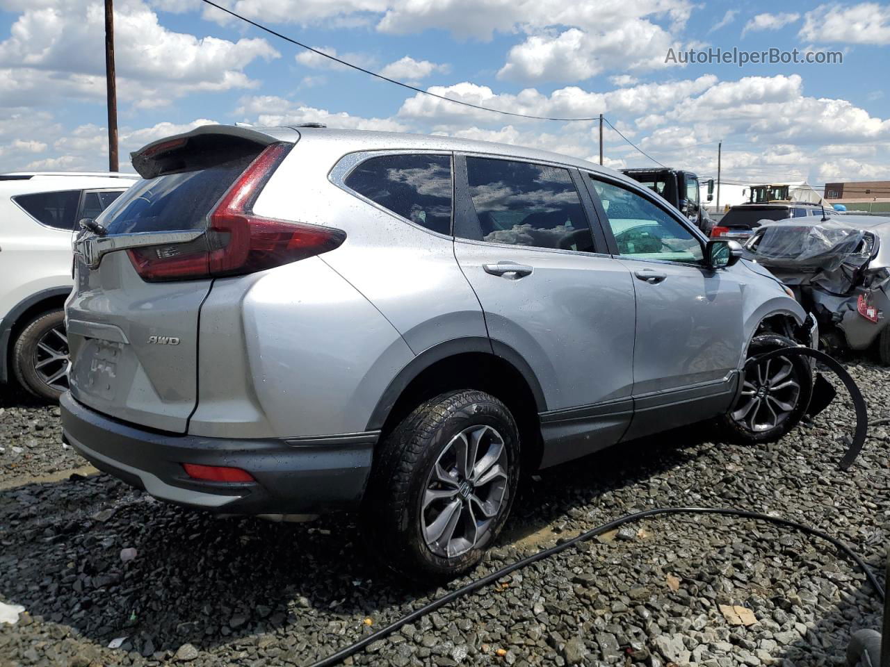 2020 Honda Cr-v Exl Серый vin: 2HKRW2H8XLH618607