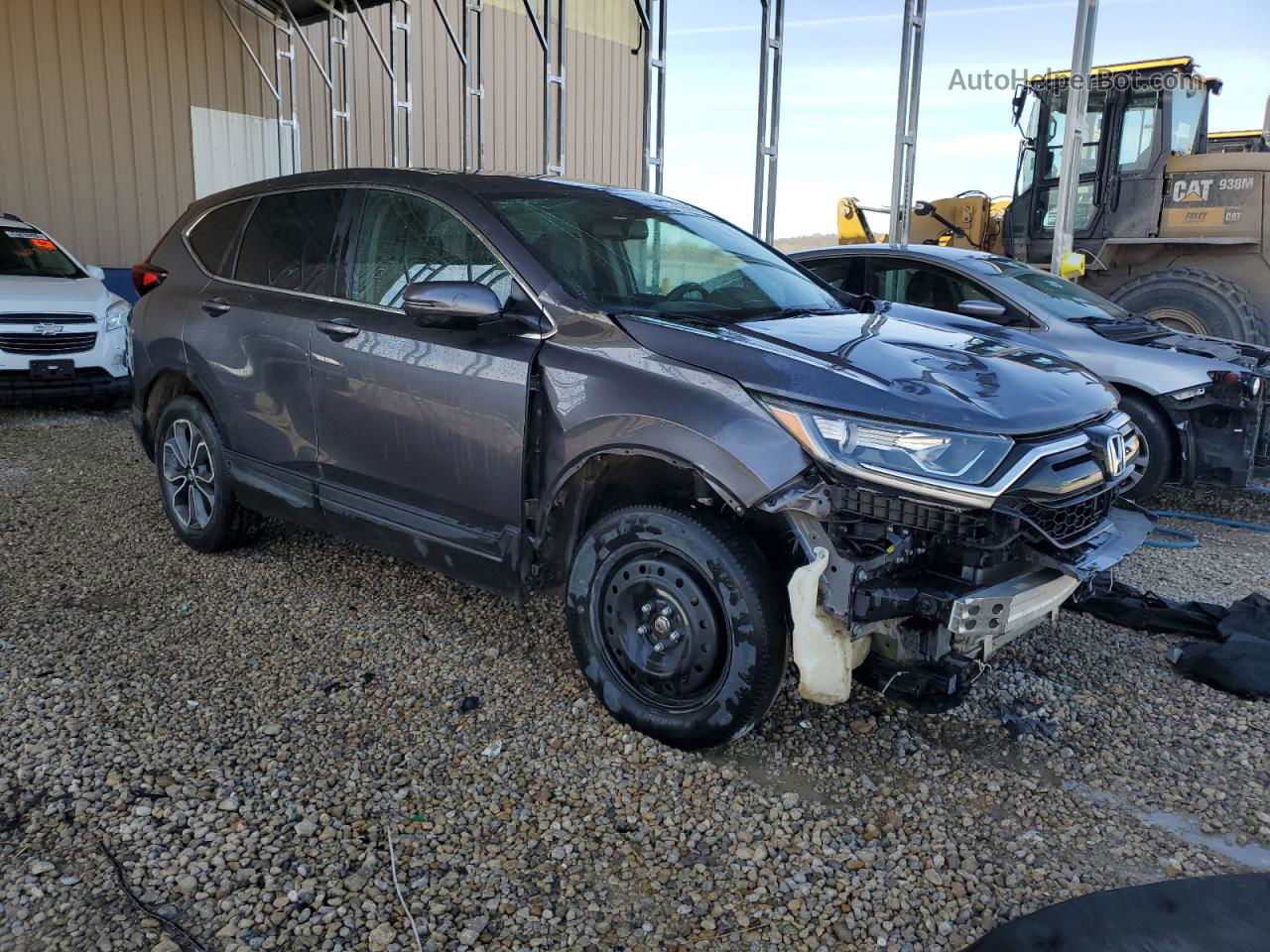 2020 Honda Cr-v Exl Gray vin: 2HKRW2H8XLH636816