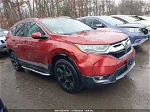 2018 Honda Cr-v Touring Red vin: 2HKRW2H90JH609243