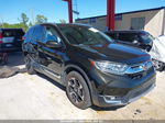 2018 Honda Cr-v Touring Black vin: 2HKRW2H91JH627301