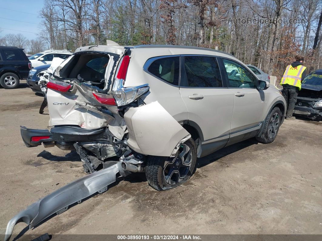 2019 Honda Cr-v Touring Tan vin: 2HKRW2H92KH630967