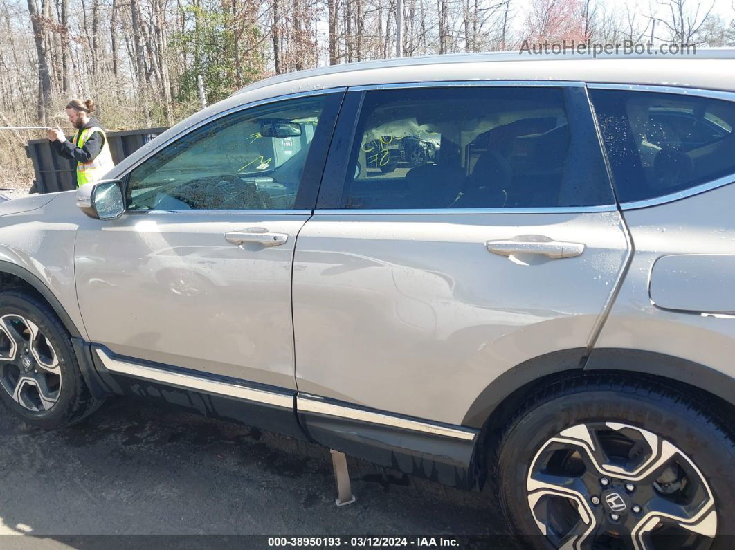 2019 Honda Cr-v Touring Tan vin: 2HKRW2H92KH630967