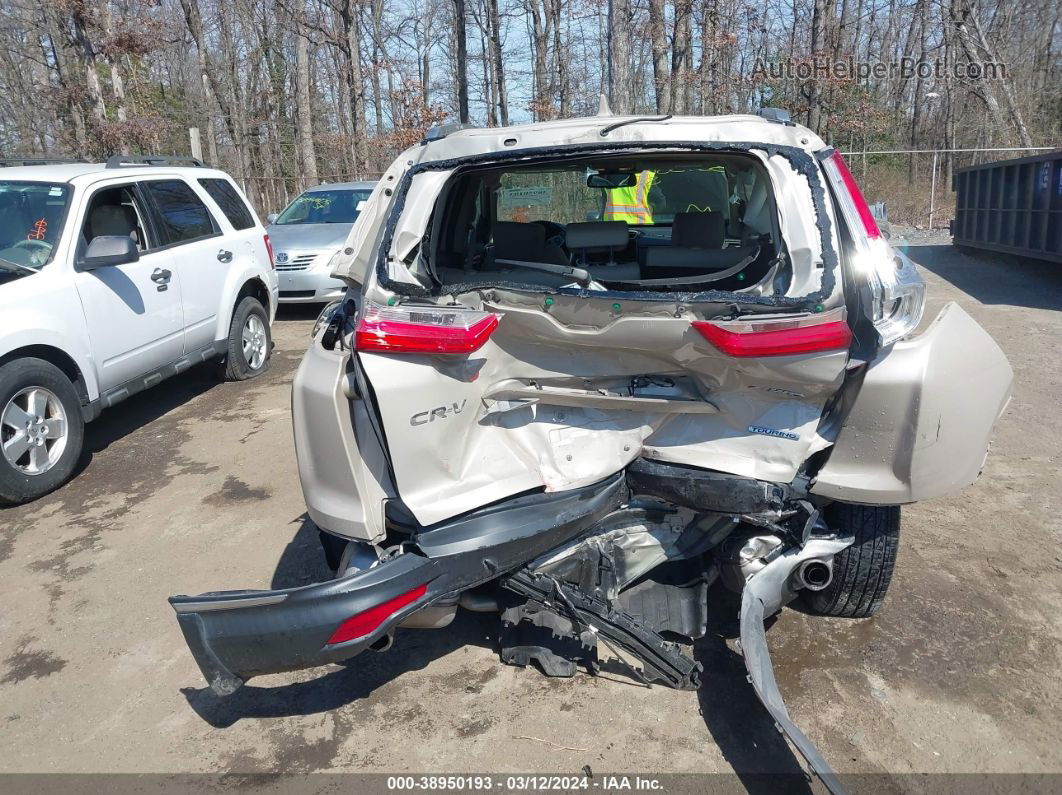 2019 Honda Cr-v Touring Tan vin: 2HKRW2H92KH630967