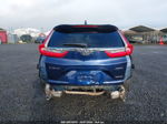 2017 Honda Cr-v Touring Blue vin: 2HKRW2H93HH637144