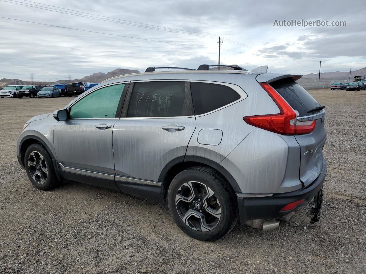 2017 Honda Cr-v Touring Silver vin: 2HKRW2H94HH602077