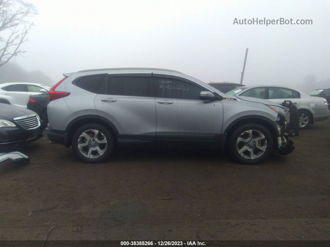 2018 Honda Cr-v Touring Silver vin: 2HKRW2H94JH626045