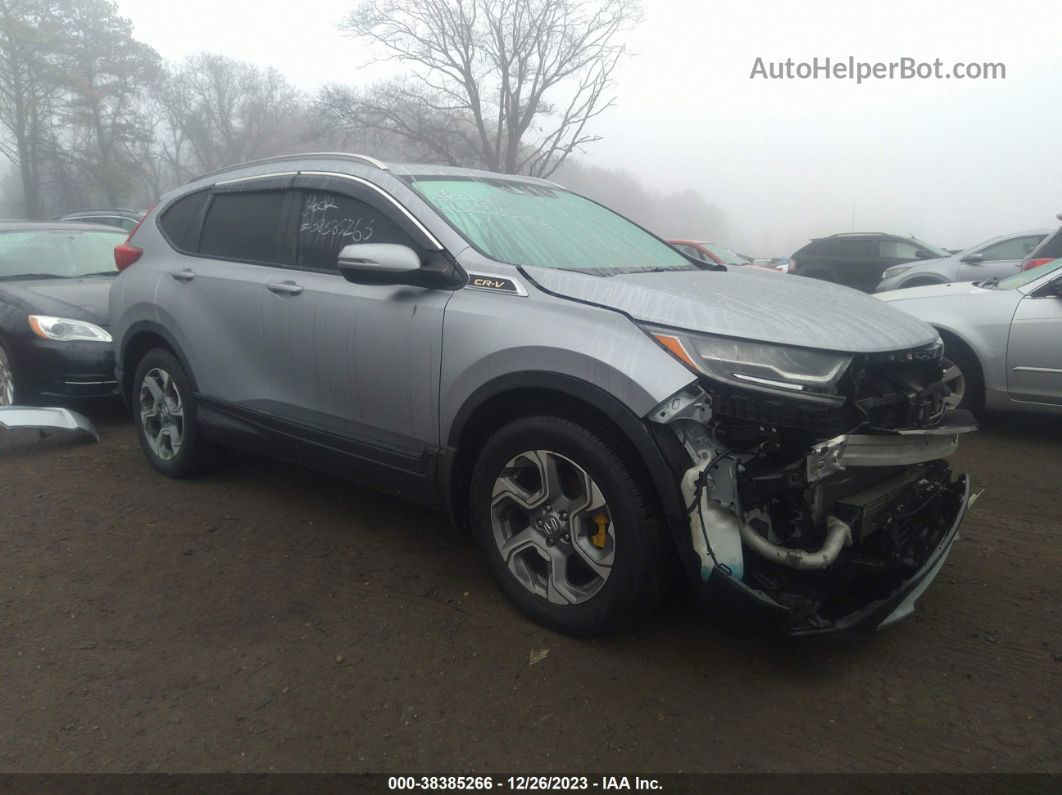 2018 Honda Cr-v Touring Silver vin: 2HKRW2H94JH626045