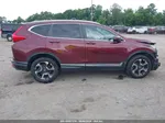 2017 Honda Cr-v Touring Бордовый vin: 2HKRW2H95HH614836