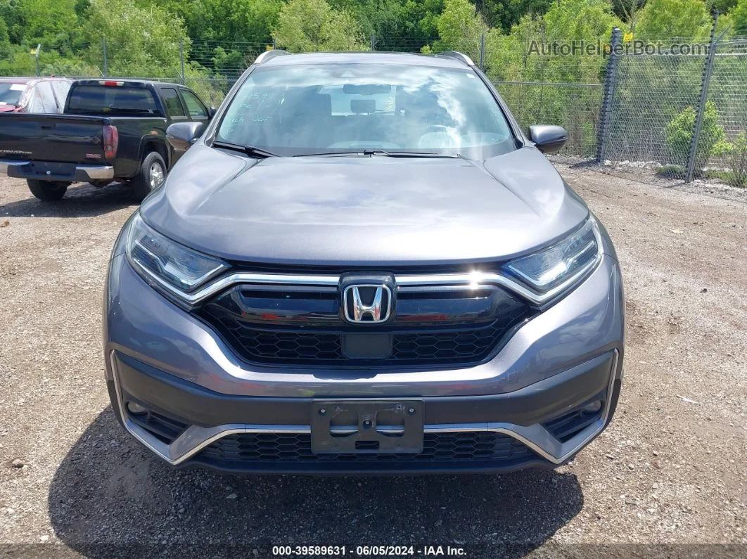 2020 Honda Cr-v Awd Touring Gray vin: 2HKRW2H95LH664693