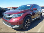 2017 Honda Cr-v Touring Burgundy vin: 2HKRW2H97HH637535