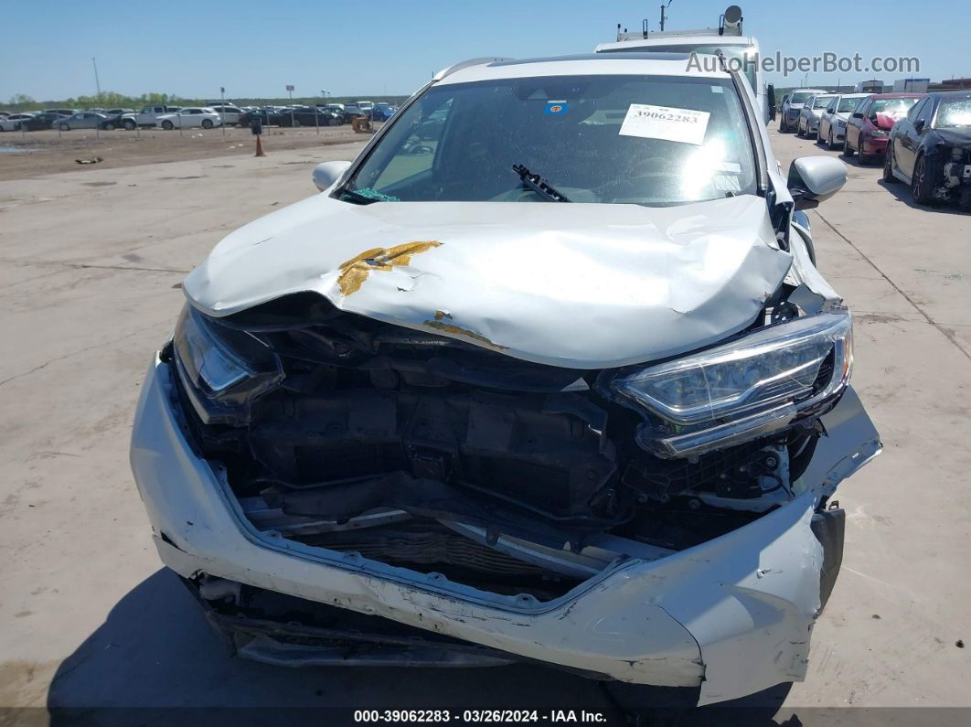 2017 Honda Cr-v Touring White vin: 2HKRW2H97HH639589