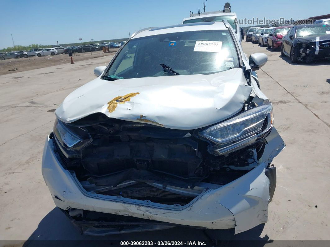 2017 Honda Cr-v Touring White vin: 2HKRW2H97HH639589