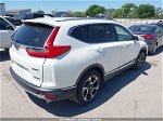 2017 Honda Cr-v Touring White vin: 2HKRW2H97HH639589