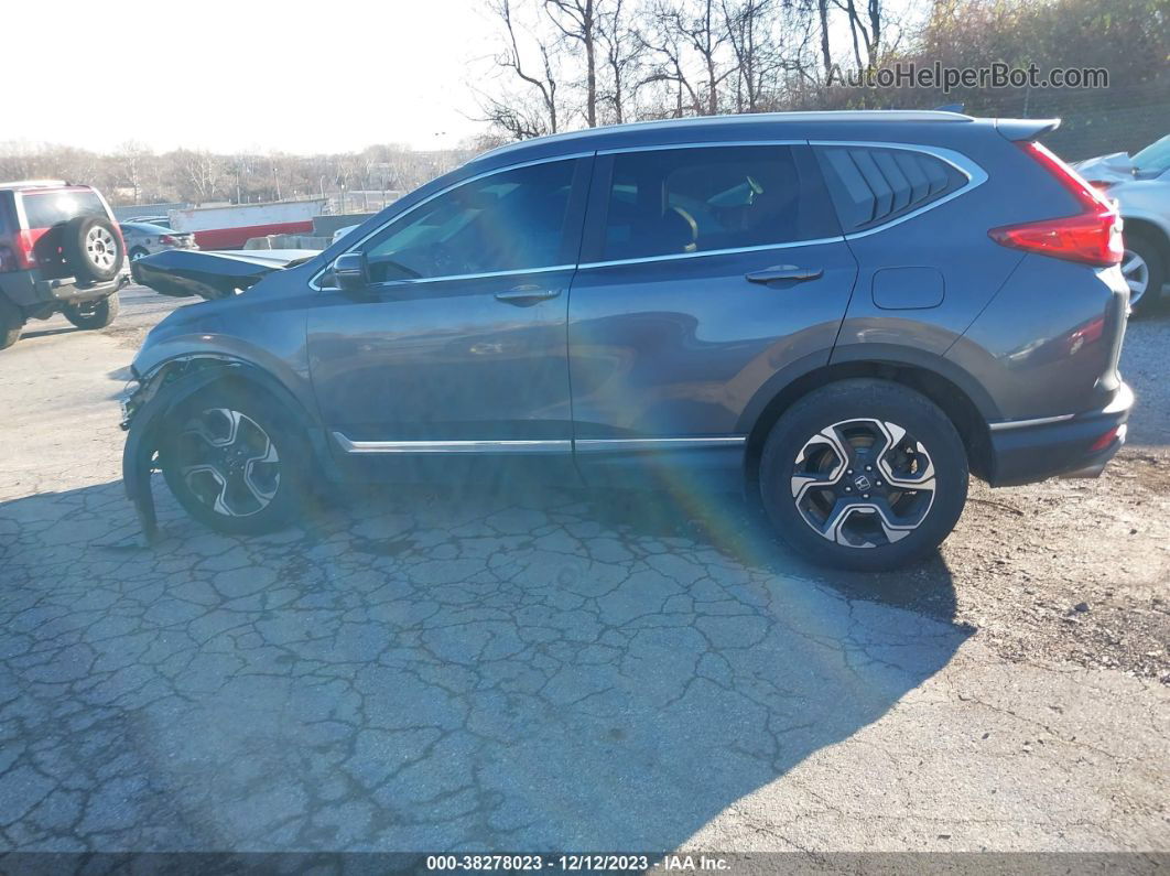 2019 Honda Cr-v Touring Gray vin: 2HKRW2H97KH639132