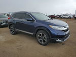 2017 Honda Cr-v Touring Синий vin: 2HKRW2H99HH605766