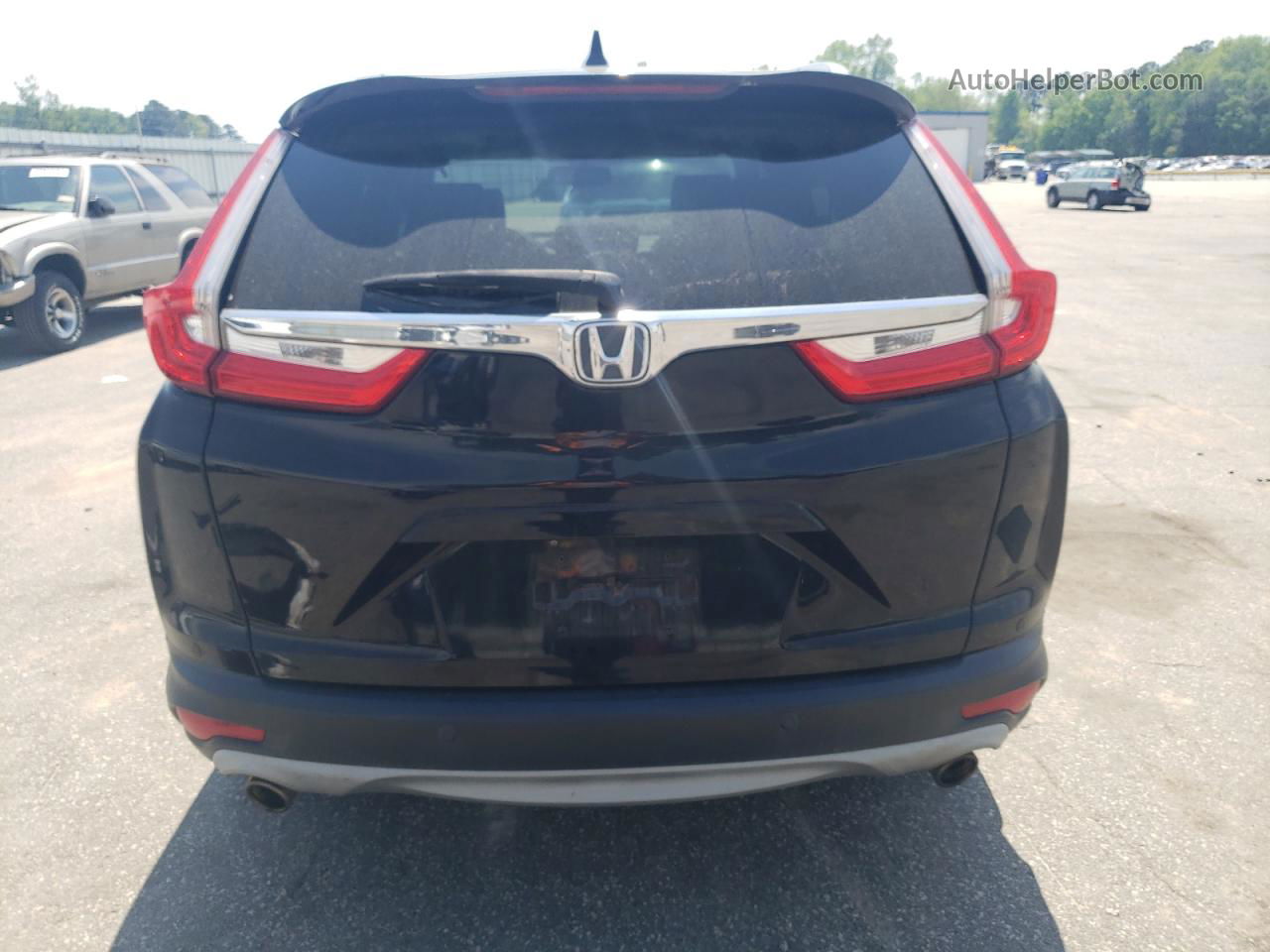 2017 Honda Cr-v Touring Black vin: 2HKRW2H99HH612569