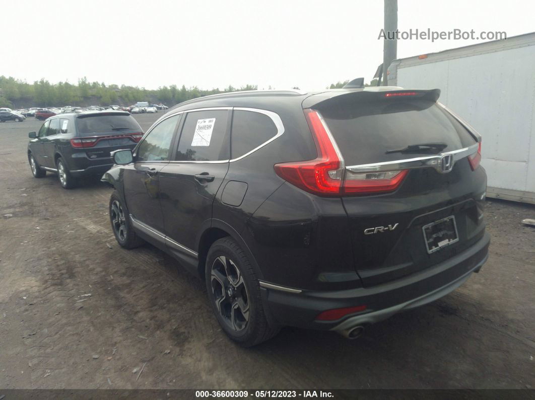 2017 Honda Cr-v Touring Black vin: 2HKRW2H99HH672027