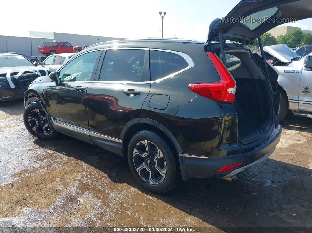 2019 Honda Cr-v Touring Black vin: 2HKRW2H9XKH609042