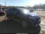 2020 Honda Cr-v Awd Touring Dark Blue vin: 2HKRW2H9XLH609706