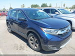 2018 Honda Cr-v Lx Blue vin: 2HKRW5H30JH418483