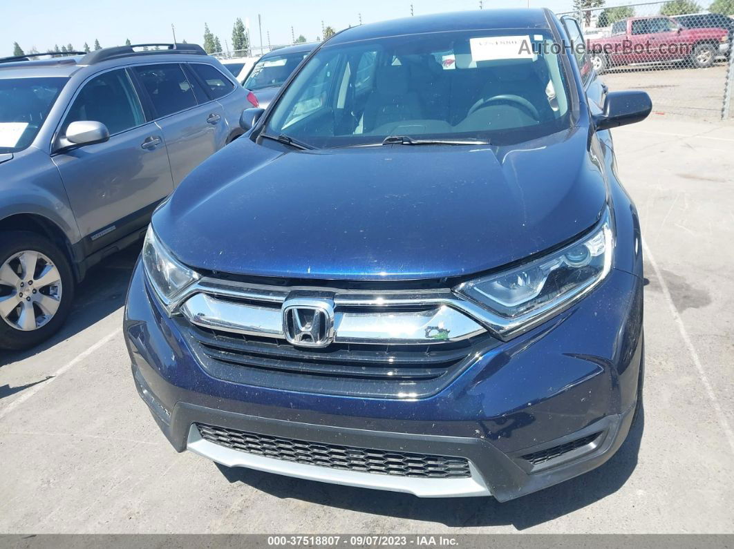 2018 Honda Cr-v Lx Синий vin: 2HKRW5H30JH418483