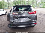 2019 Honda Cr-v Lx Gray vin: 2HKRW5H30KH422311