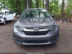 2019 Honda Cr-v Lx Gray vin: 2HKRW5H30KH422311