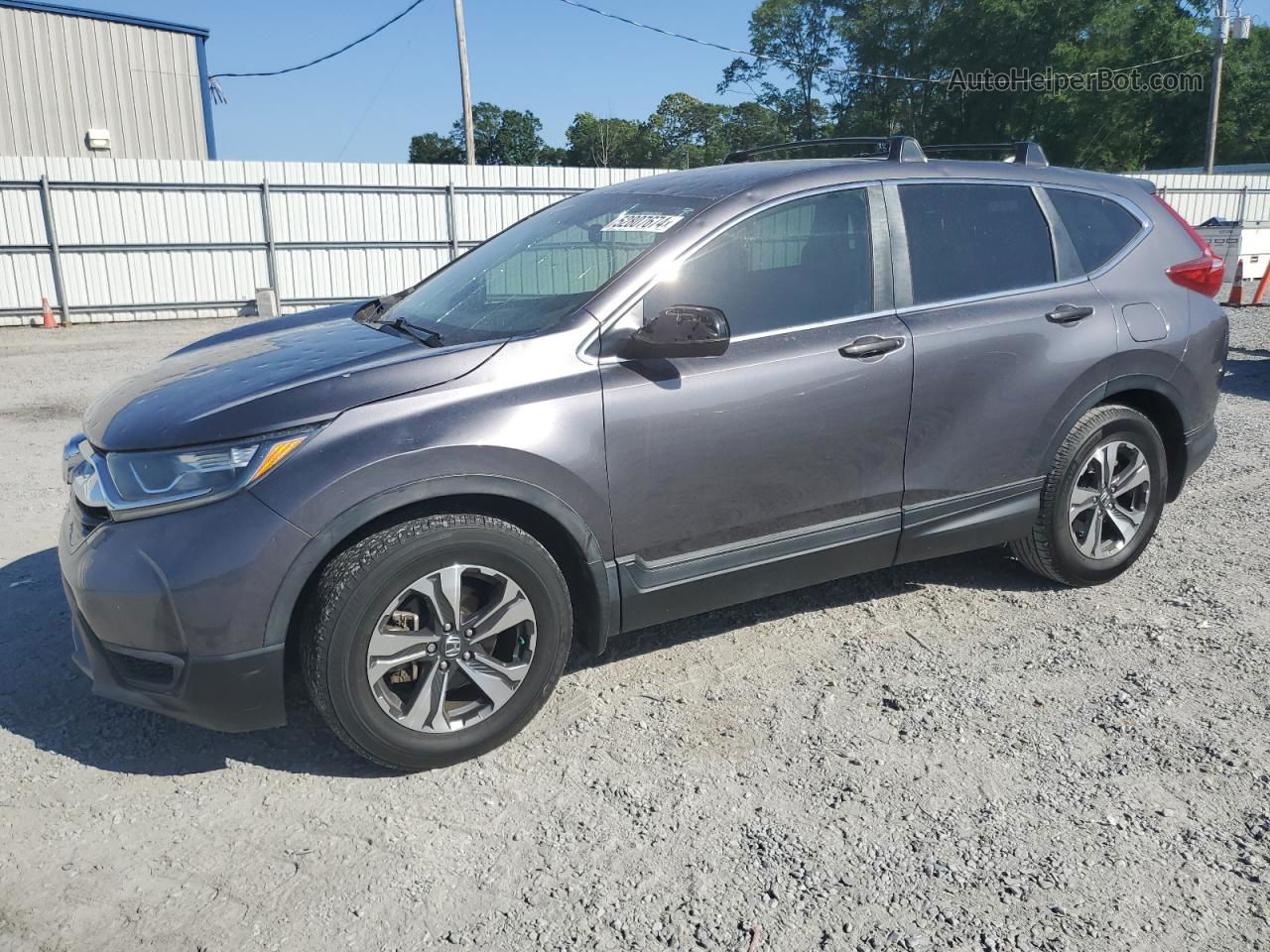 2019 Honda Cr-v Lx Charcoal vin: 2HKRW5H30KH422339