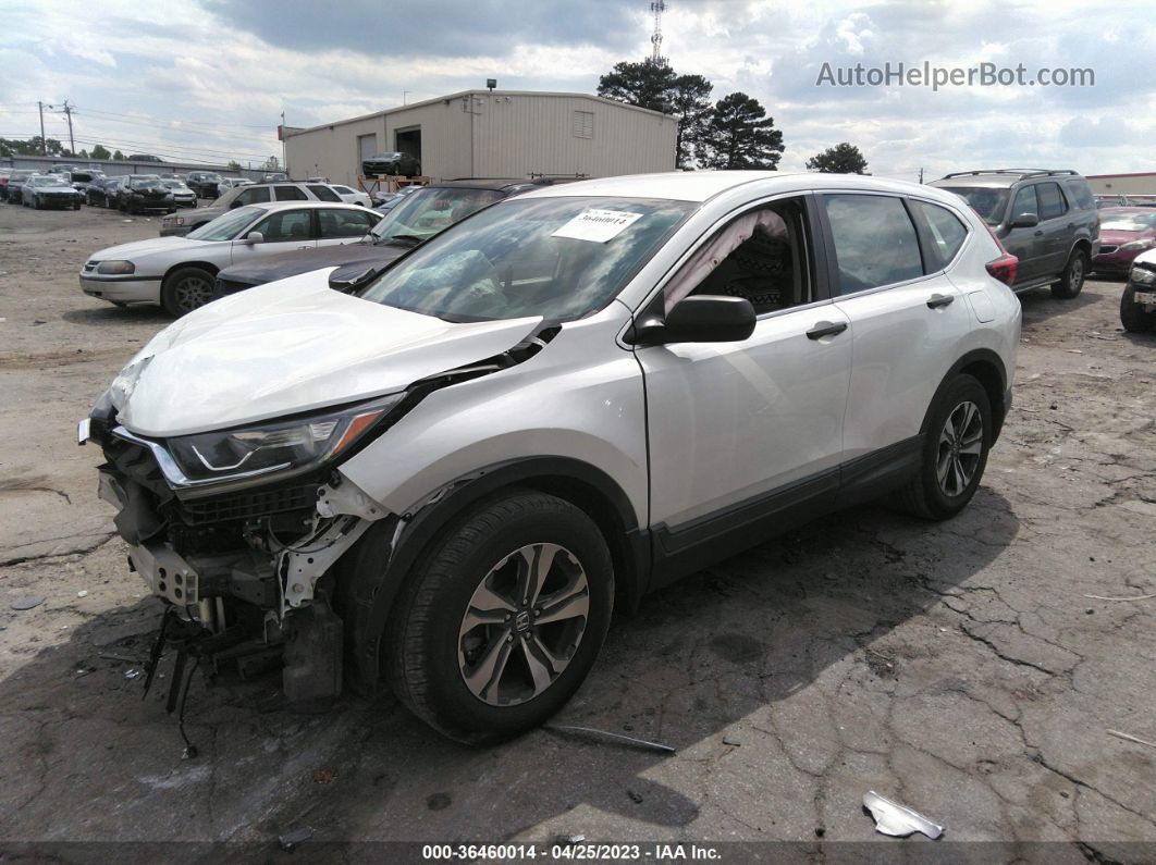 2018 Honda Cr-v Lx White vin: 2HKRW5H32JH403953