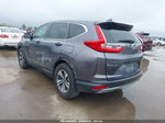 2019 Honda Cr-v Lx Gray vin: 2HKRW5H32KH419135