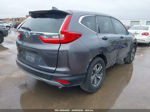 2019 Honda Cr-v Lx Gray vin: 2HKRW5H32KH419135