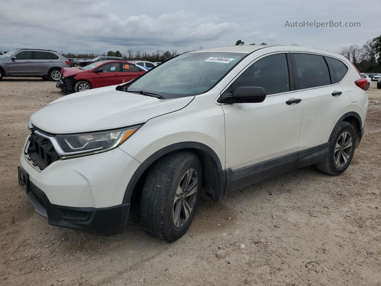 2017 Honda Cr-v Lx Белый vin: 2HKRW5H33HH402952