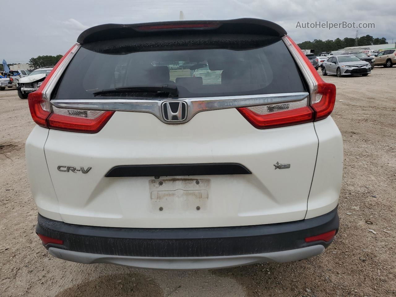 2017 Honda Cr-v Lx Белый vin: 2HKRW5H33HH402952