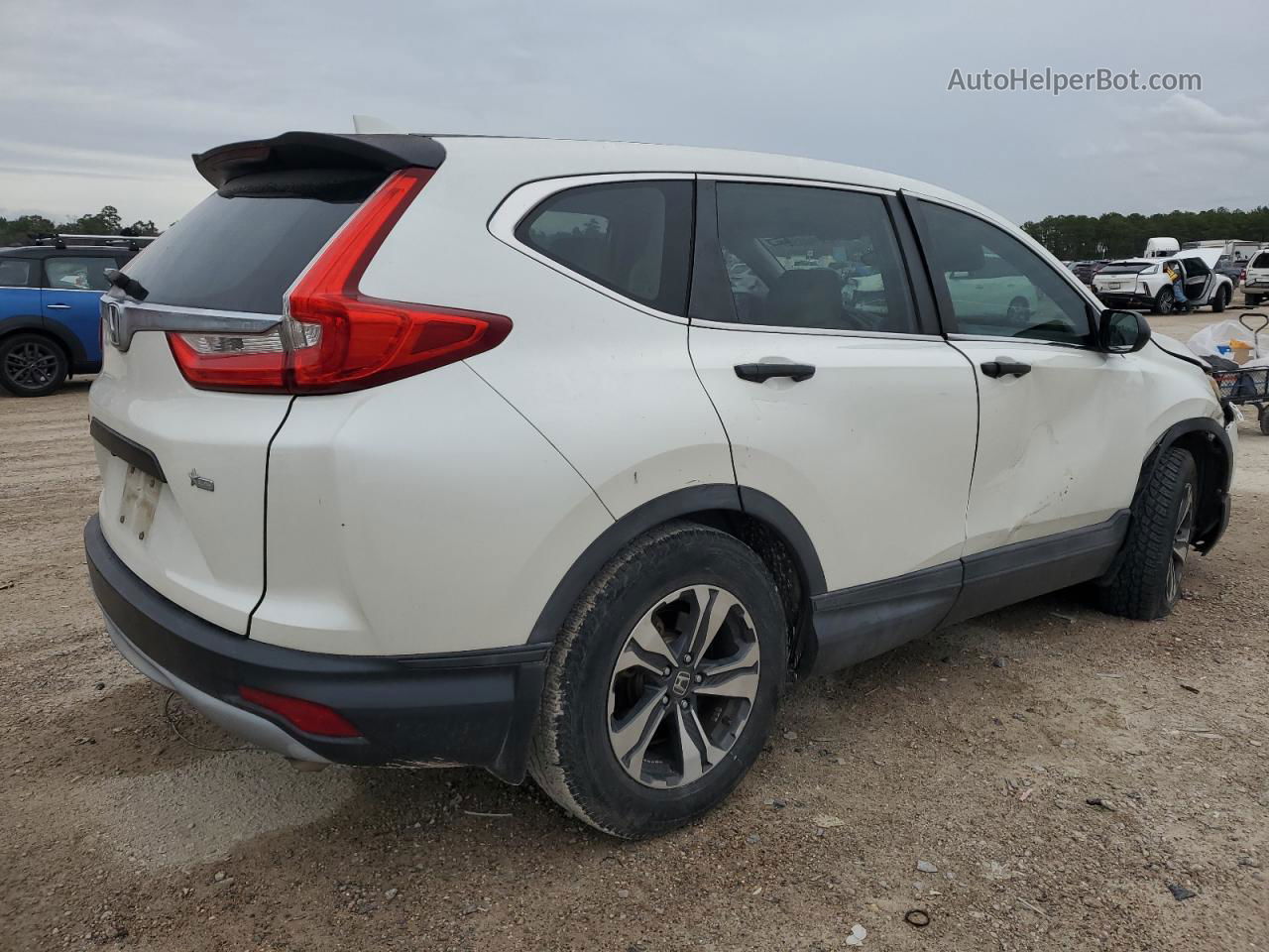 2017 Honda Cr-v Lx Белый vin: 2HKRW5H33HH402952