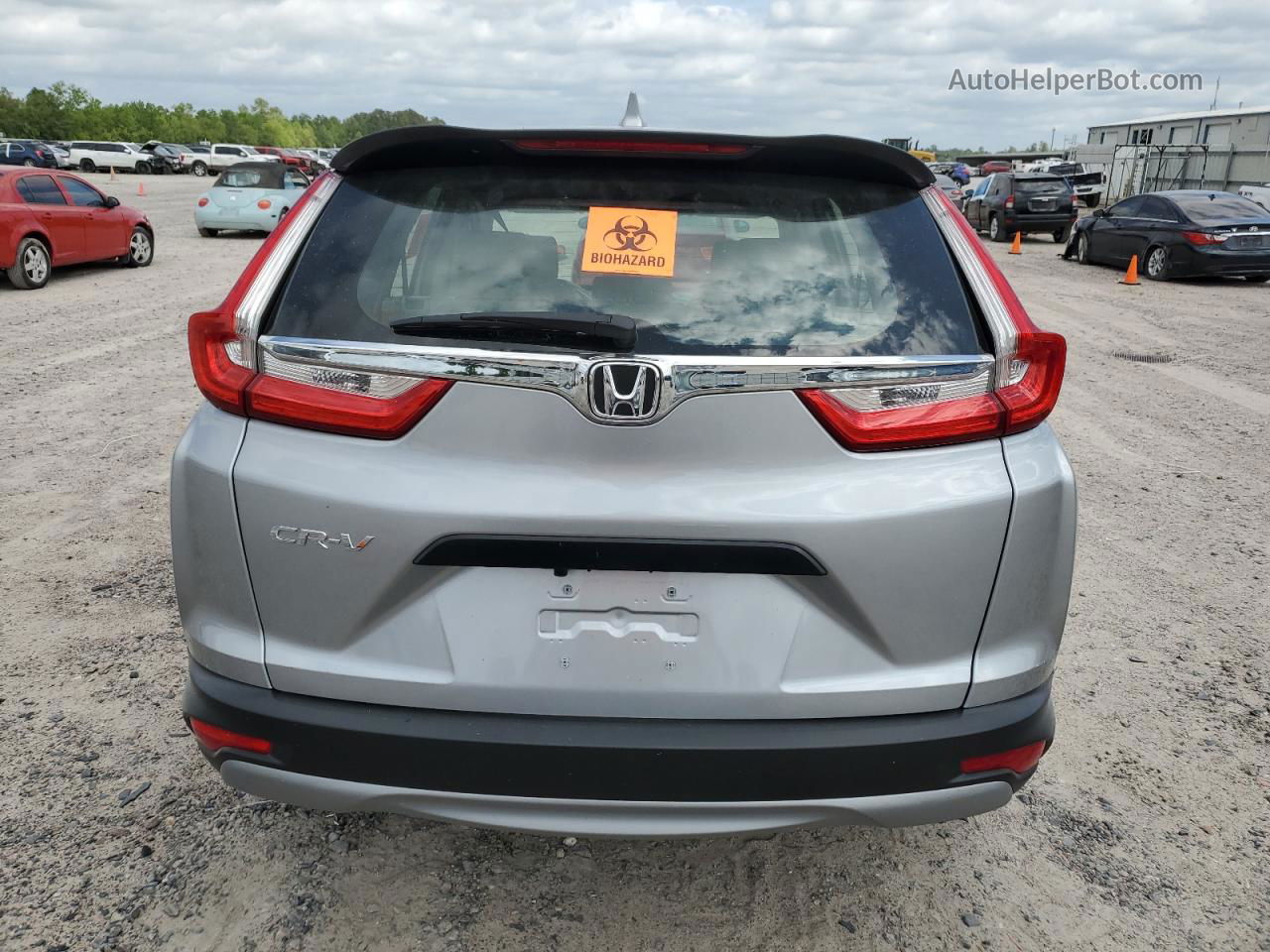 2018 Honda Cr-v Lx Silver vin: 2HKRW5H33JH407073