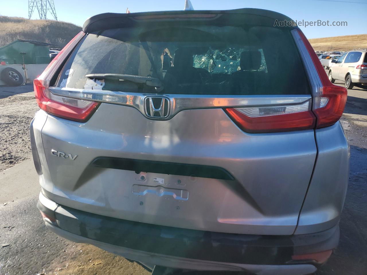 2018 Honda Cr-v Lx Серебряный vin: 2HKRW5H33JH419370