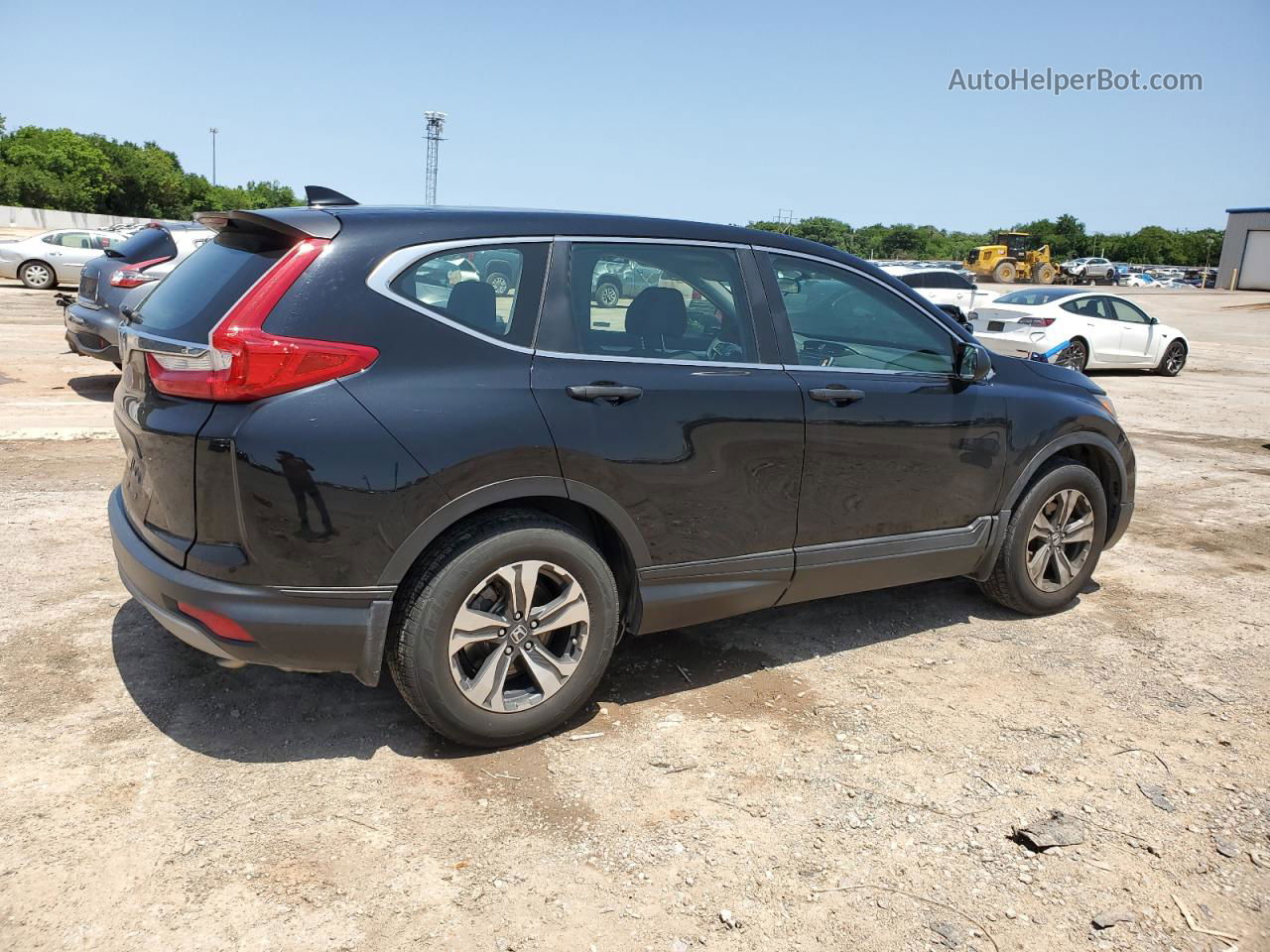 2018 Honda Cr-v Lx Black vin: 2HKRW5H33JH421409