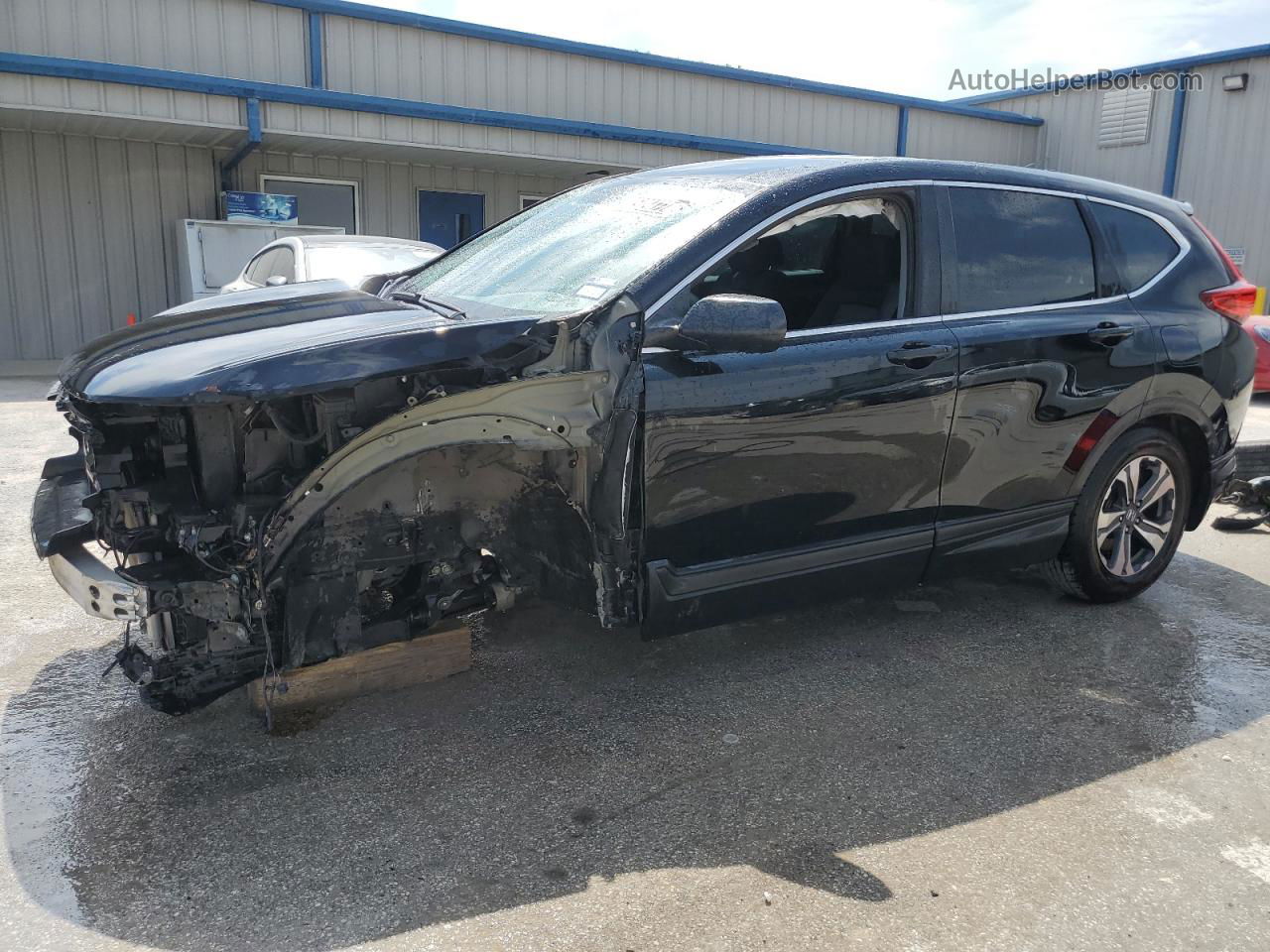 2019 Honda Cr-v Lx Black vin: 2HKRW5H33KH401646