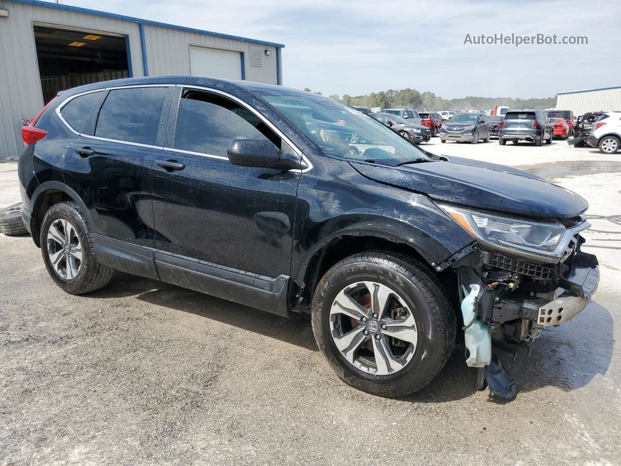 2019 Honda Cr-v Lx Black vin: 2HKRW5H33KH401646