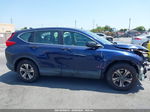 2019 Honda Cr-v Lx Blue vin: 2HKRW5H33KH405714