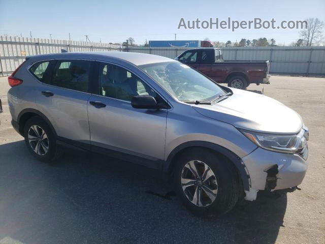 2018 Honda Cr-v Lx Silver vin: 2HKRW5H34JH426666